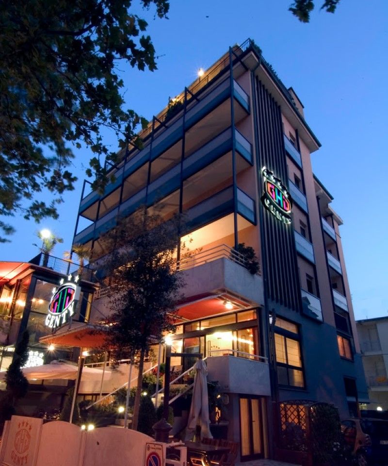 Hotel Genty Rimini Exterior photo